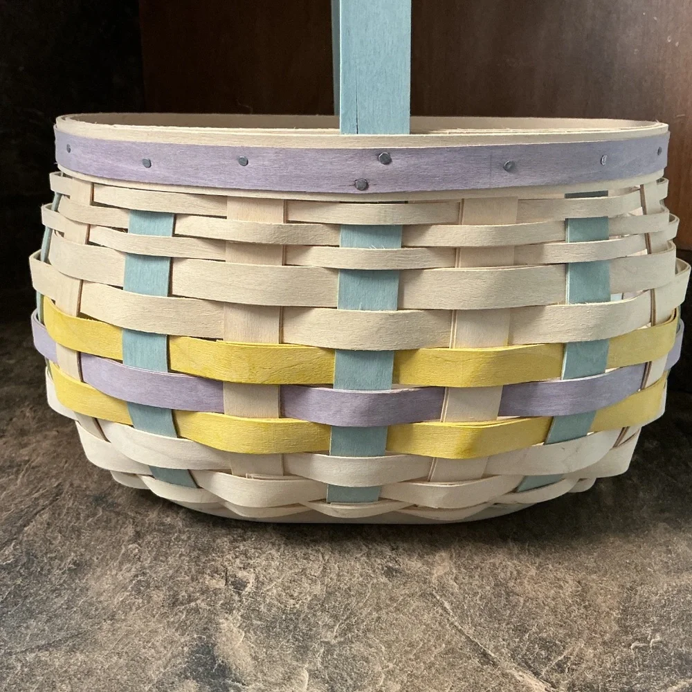 Longaberger Large Easter Basket Set - Picture 2 of 10